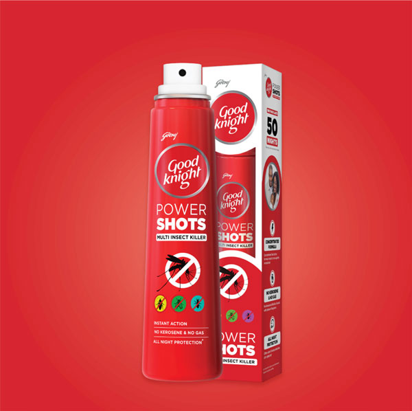 Household Insecticide category in Africa with the launch of Goodknight Power Shots