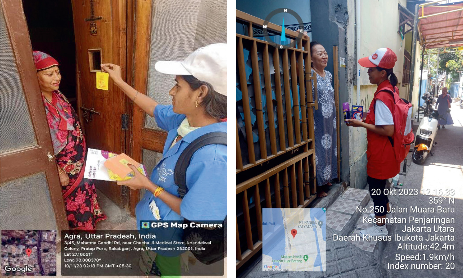 We have been carrying out extensive door-to-door sampling exercises in India and Indonesia, helping us reach 10 million households